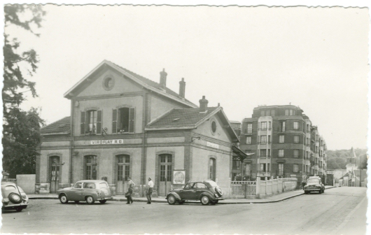 La gare Rive Gauche et sa place dans les annes 50 (coll. part.)