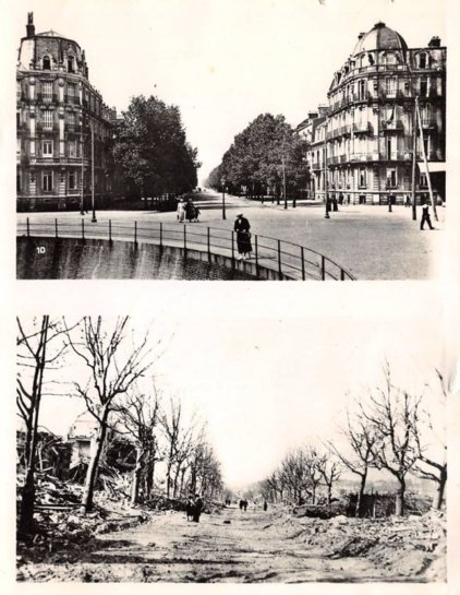Avant / aprs : Boulevard Franois 1er