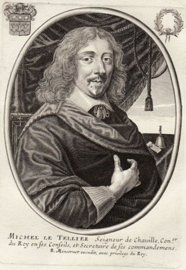 Portrait de Michel Le Tellier, pre de Louvois.