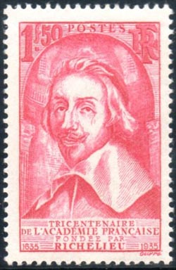 Richelieu, fondateur de l’Acadmie franaise.