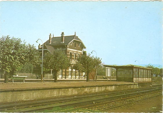 L’intérieur de la gare dans les années 70 (coll. part.)