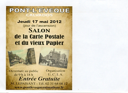 Annonce de Pont-L’Evque, 17 mai 2012