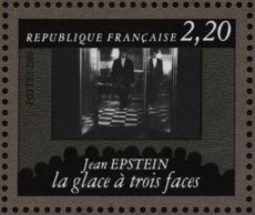 YT2438 - 1986 - Cinquantenaire de la Cinmathque franaise. Jean Epstein dans le Miroir  deux faces