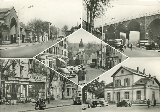 Viroflay : Multi-vues des annes 1950. Collection du 