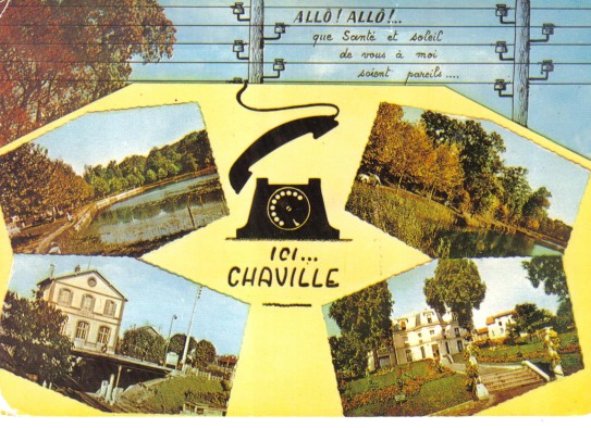Un look gentiment rtro sur le thme du Bois de Chaville. Ed. Raymon. Collection Images de France. Divers aspects de la ville. Circule le 22/12/1986.Coll. part.