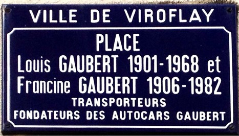 Plaque au 10-12 Bd de la Libération, à Viroflay, en 2014. (photo part.) Plaque au 10-12 Bd de la Libération, à Viroflay, en 2014. (photo part.)