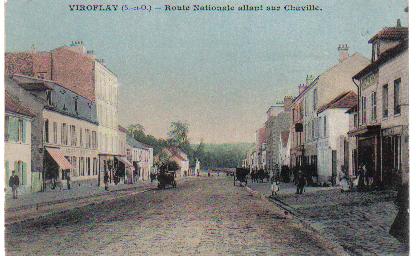 Le tronon central de l’avenue, vers Chaville (coll. part.)