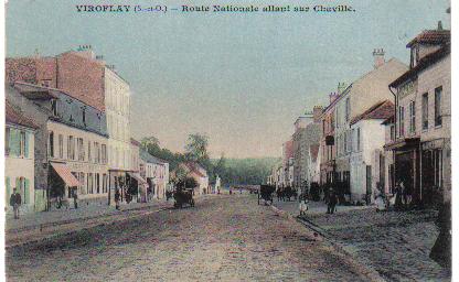 Le tronon central de l’avenue, vers Chaville (coll. part.)