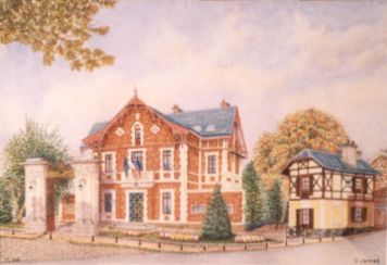 L’Hôtel de Morny vu par Georges Jamet (avec l’aimable autorisation de l’artiste)