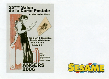 Annonce du 25ème salon d’Angers les 9-10 décembre 2006