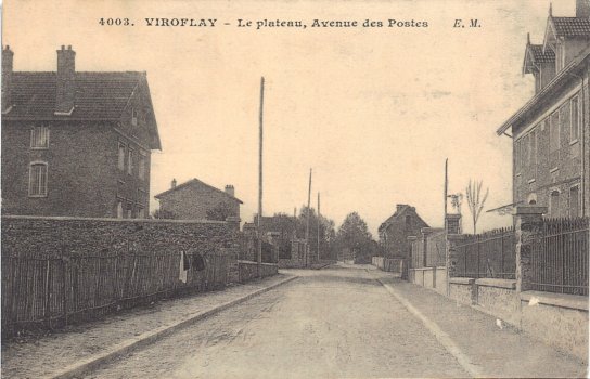 Vue du croisement avec l’avenue des combattants