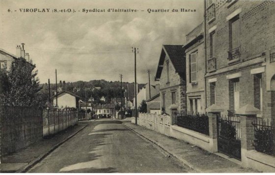 Vue de l’avenue Robert Hardouin (ex av. du Rond-Point). Srie Syndicat d’initiative janvier 1936.