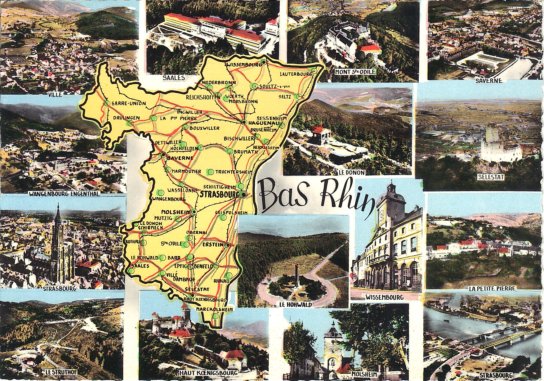 Dpartement du Bas-Rhin (67).