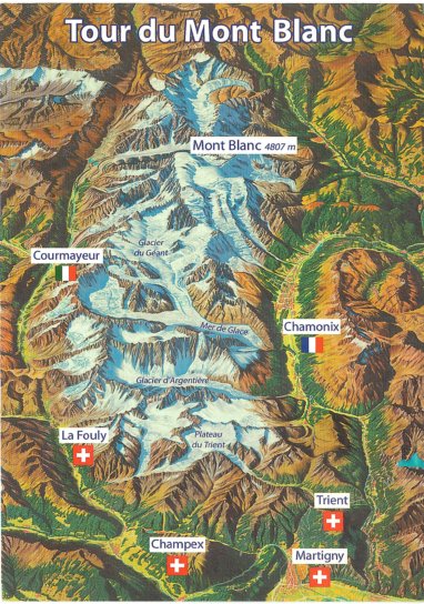 Massif du Mont-Blanc (Haute-Savoie 74).