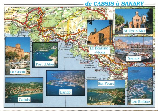 Carte du Var.