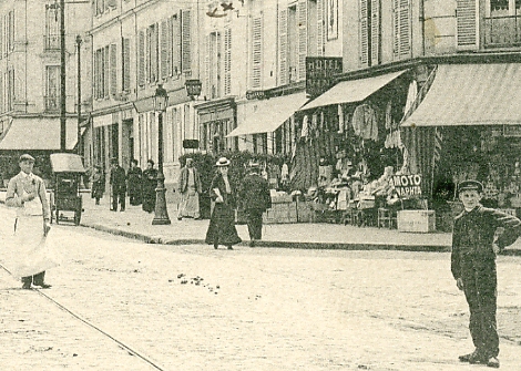 Dbouch de la rue des Etats Gnraux sur l’avenue de Paris