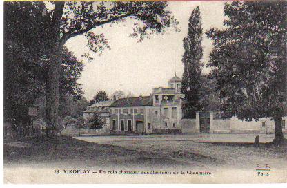 Le pavillon de la Source avec son clocheton marquait la limite de Viroflay (coll. part.)