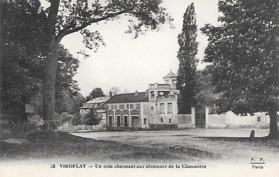 Le pavillon de la Source avec son clocheton marquait la limite de Viroflay (coll. part.)