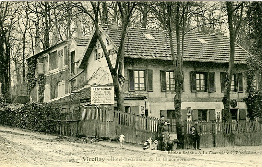 La Chaumire au dbut du XX° sicle. Ancien relais sur la route 