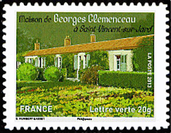 Maison de Clemenceau  St Vincent sur Jard