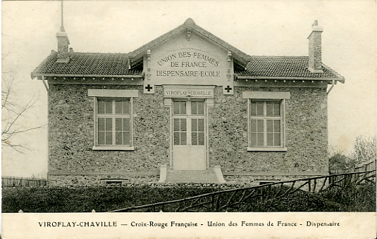 Dispensaire cole de l’Union des Femmes de France, not  Viroflay et Chaville.