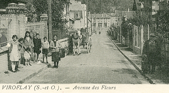 Animation de la rue de Fleurs (dtail).