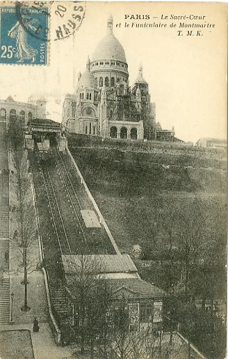 Le funiculaire de Montmartre