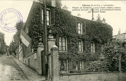 Maison de Gambetta. Maison de Gambetta.