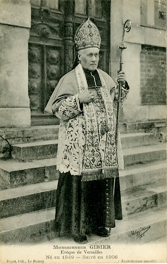 Mgr Gibier, vque de Versailles