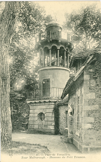 La tour Malborough du hameau de la Reine.