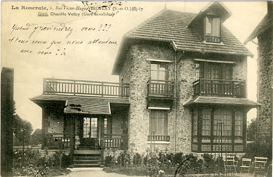 Villa La Roseraie, 8 rue victor Hugo. (coll. part.)