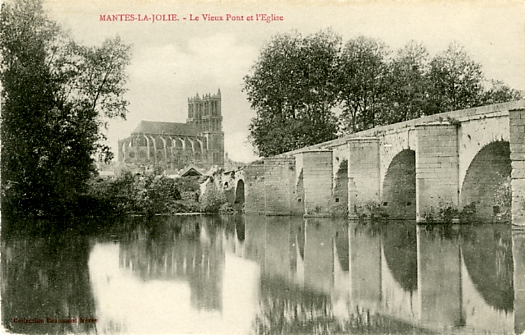 Vieux pont de Mantes la Jolie