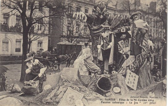 Mi-Carême 1914 - 15 - Passion satanique 1er prix