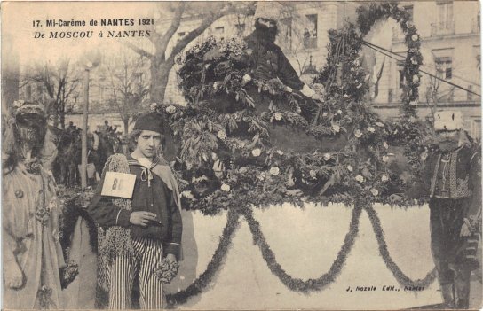 Mi-Carême 1921 - 17 - de Moscou à Nantes
