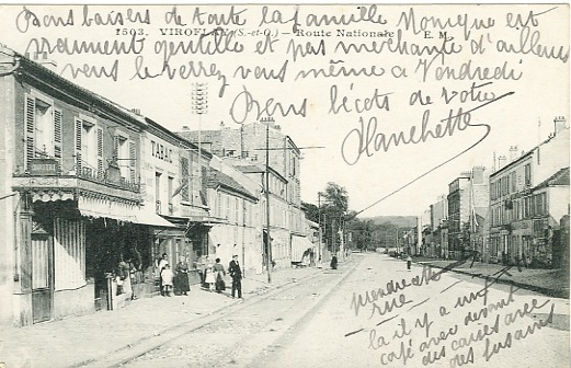 L’auteur a noté l’avenue des Deux Gares, juste après le grand Saint Martin (coll. part.)