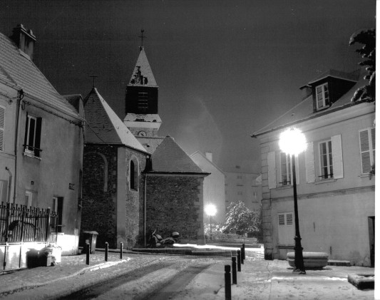 Neige au Village. Clich 2011.