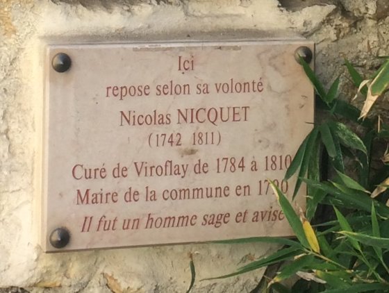 Hommage  Nicolas Nicquet. Clich J. Larour
