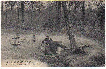 La fontaine des Nouettes, en bordure de Porchefontaine (coll. part.)