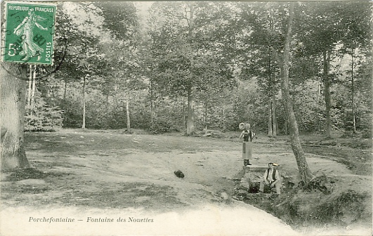 En promenade depuis la chaumire ...