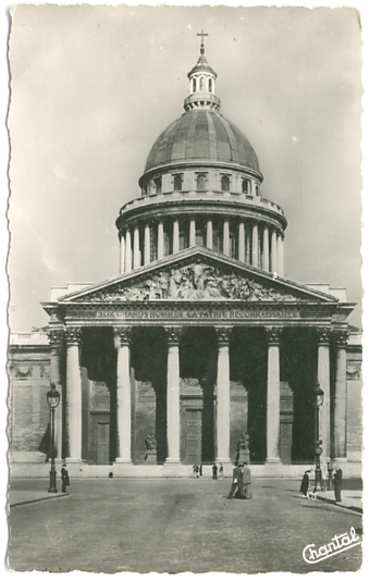 Le Panthéon. CPSM années 50, bord dentelé (coll. part.)