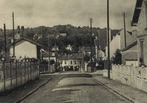 Dtail sur la place Morin (ex-place du Rond-Point). Carte Syndicat d’Initiative 1936.