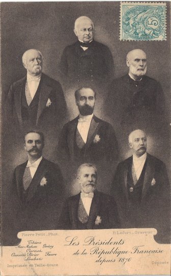 Prsidents de la IIIe Rpublique, de Thiers  Loubet