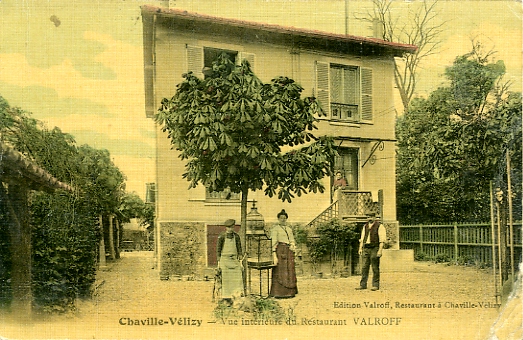 Intrieur du restaurant Valroff (coll. part.)