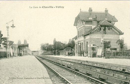 Intérieur de la gare de Chaville-Vélizy (coll. part.)